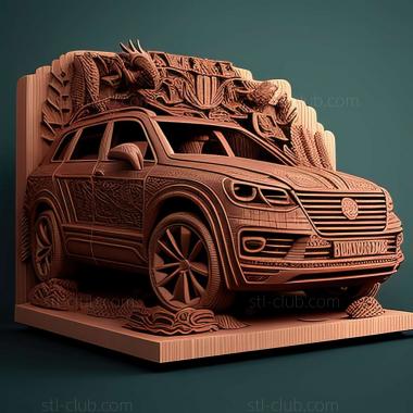3D модель Volkswagen Touareg (STL)